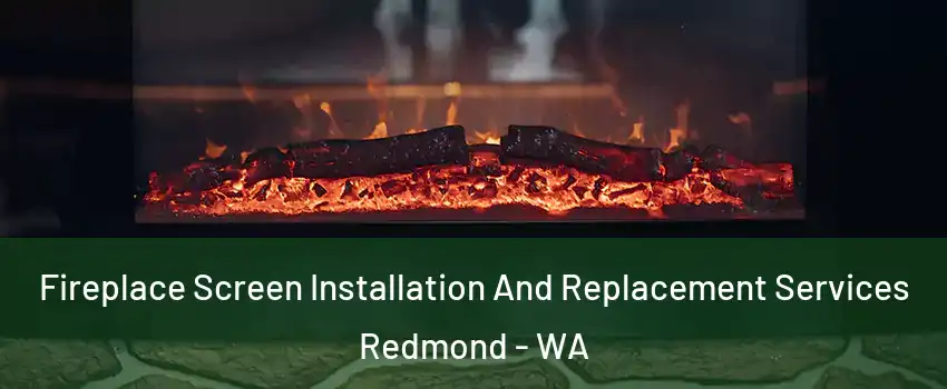  Fireplace Screen Installation And Replacement Services Redmond - WA