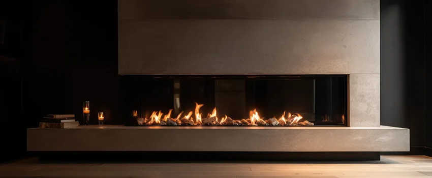Gas Fireplace Ember Bed Design Services in Redmond, Washington