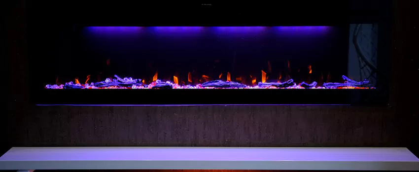 Dynamic Flame Color Fireplace Installation in Redmond, WA