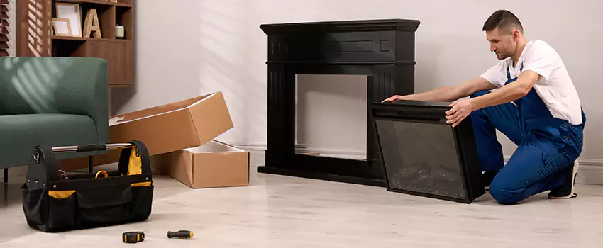 Old Rusted Metal Fireplace Repair And Replacement in Redmond, WA