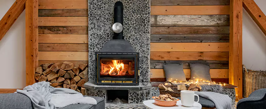 Thelin Hearth Products Direct Vent Gas Stove Fireplace Inspection in Redmond, Washington